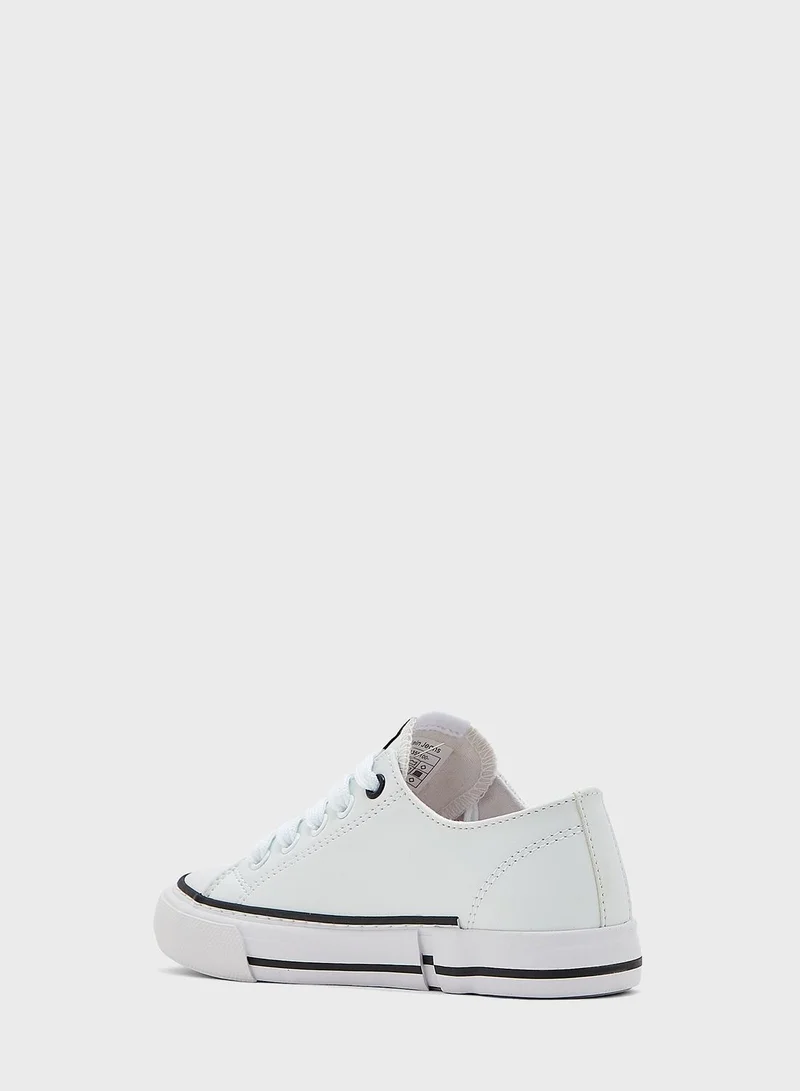 Calvin Klein Jeans Kids Lace Up Sneakers