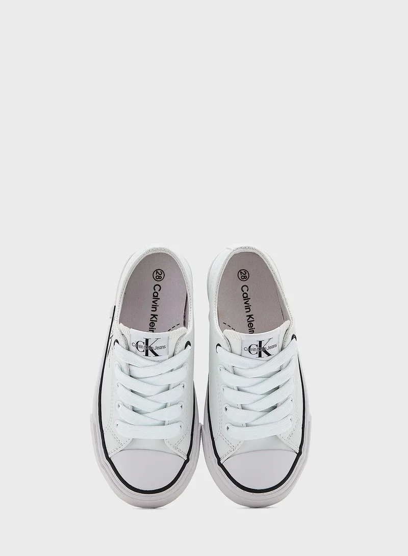 Calvin Klein Jeans Kids Lace Up Sneakers