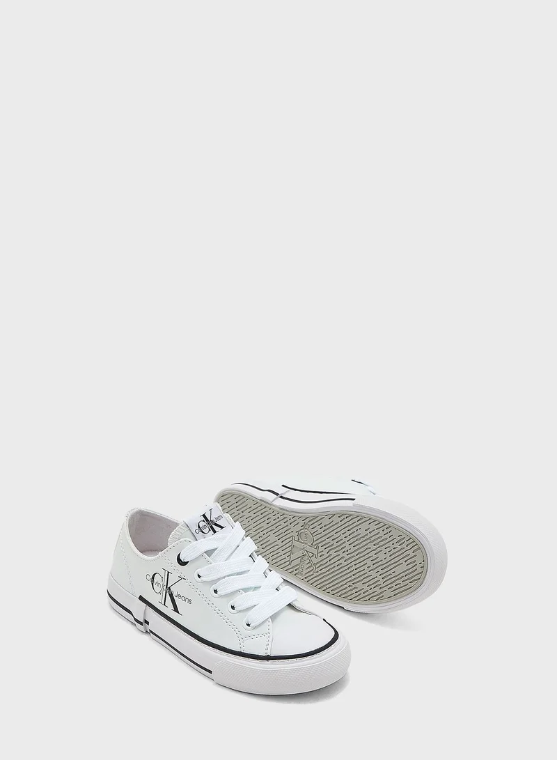 Calvin Klein Jeans Kids Lace Up Sneakers
