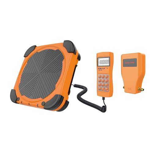 Elitech LMC-300 Electronic Refrigerant Charging Scale for HVAC Wired Remote Recovery Weight A/C Scale 220lbs - Image 1