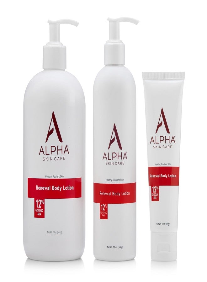 Alpha Skin Care Revitalizing Body Lotion, 12% Glycolic AHA, Simple & Effective Daily Moisturizer Hydroxy Acid, Hydrates & Exfoliates for Soft, Smooth Skin, Anti-Aging, Travel Size, 3 Oz - Image 4
