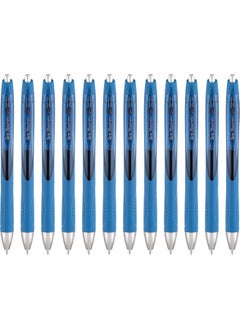 Serve 0.7 mm Xberry Gel Pen Blue-Black Box of 12 