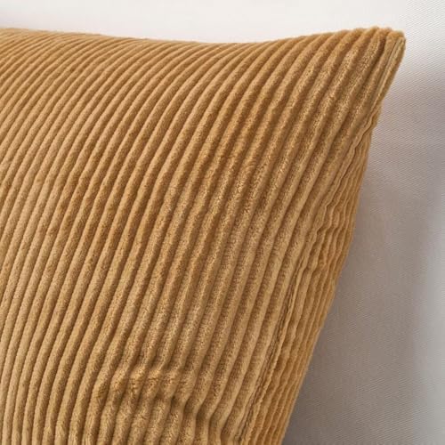Guffaw Corduroy Rectangular Cushion Covers, Size 12x18, Pack of 2, Multiple Colors (2, Coffee Brown) - Image 4