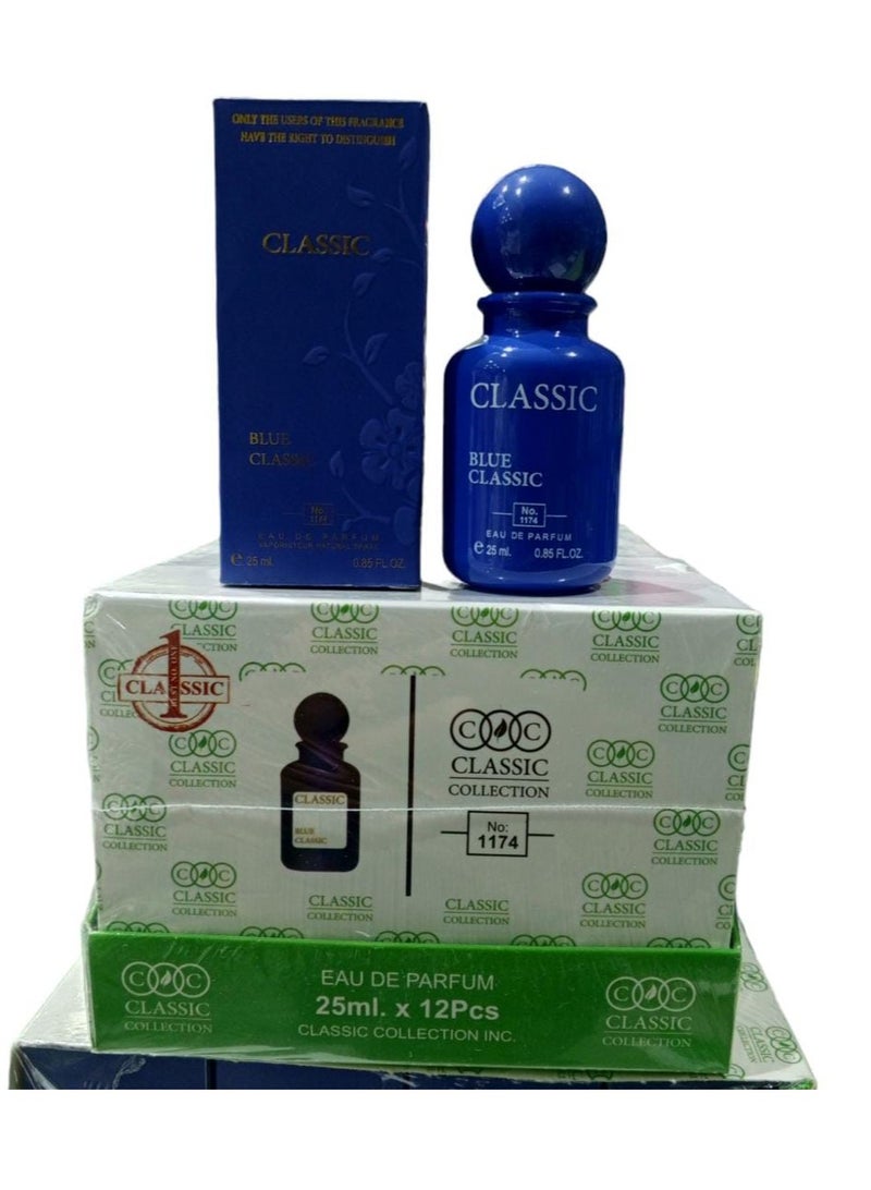 Classic Blue Classic 12 pieces 25 ml