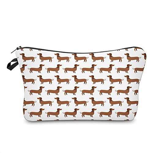 Deanfun Cosmetic Bag for Purse, Waterproof Makeup Bags Roomy Toiletry Pouch Travel Accessories Gifts (55729) - Image 1