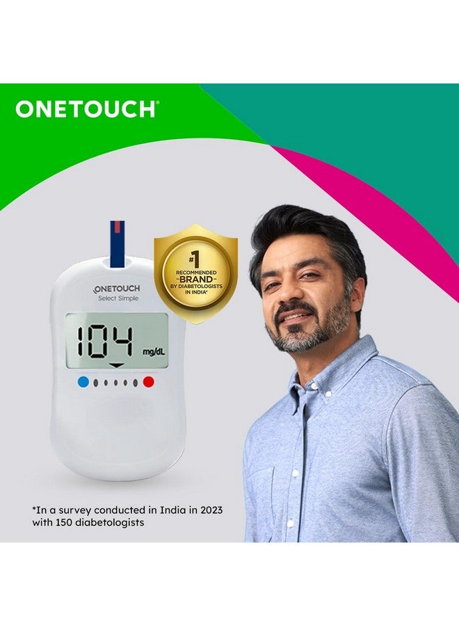 ONETOUCH Select Test Strips | Pack Of 50 Strips | Blood Sugar Test Machine Testing Strips | Global Iconic Brand | For Use With Onetouch Select Simple Glucometer - Image 2