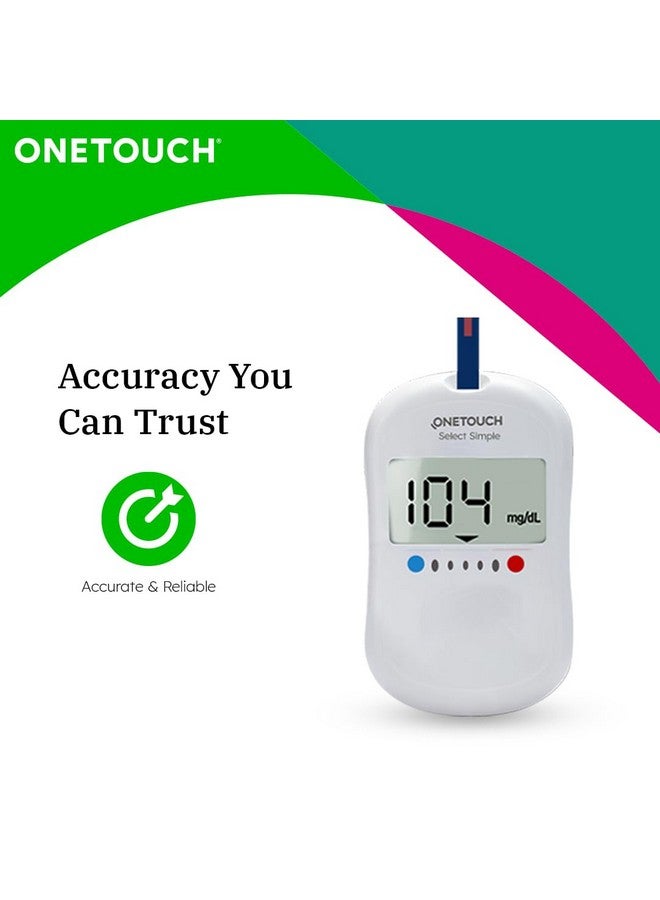ONETOUCH Select Test Strips | Pack Of 50 Strips | Blood Sugar Test Machine Testing Strips | Global Iconic Brand | For Use With Onetouch Select Simple Glucometer - Image 5