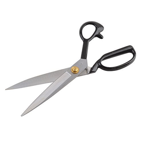 eZthings® 12" Upholstery Shears Heavy Duty Scissors For Cutting Arts and Craft Fabrics, Carpets (12 Inch Leather Cutting) - Image 3