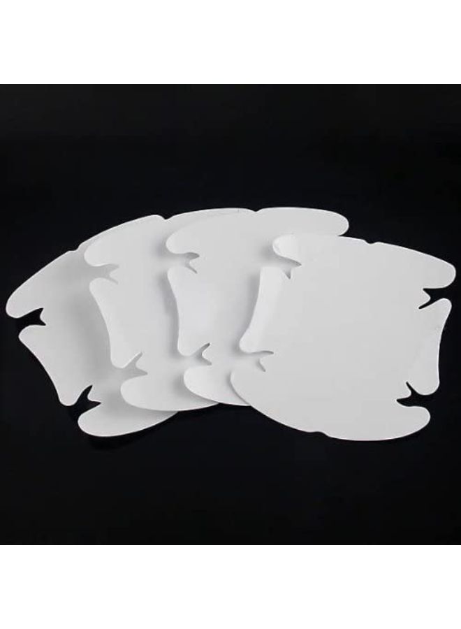 4 Pieces Sheets Universal Invisible Car Door Handle Paint Scratch Protection Film - Image 1