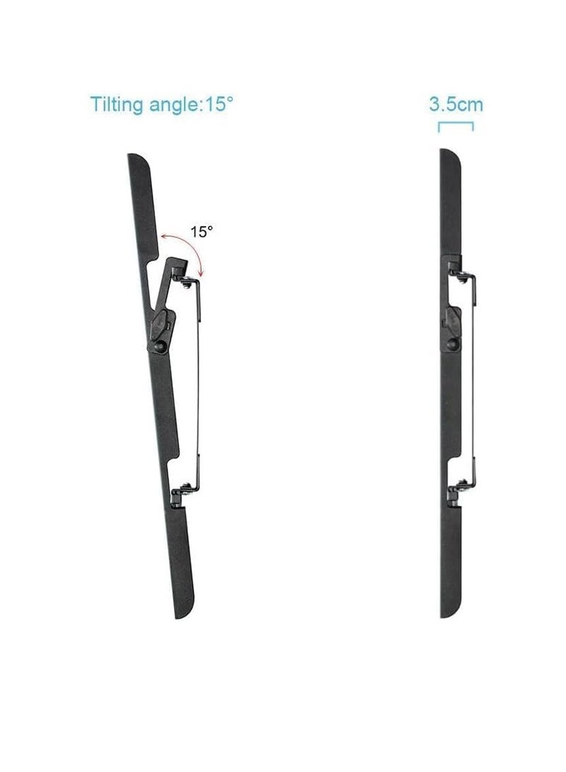 Tilting TV Wall Mount, TV Wall Mount for 32-85 Inch TV, Monitor Wall Mount for LED LCD Plasma 15˚ Tilting Load 60 kg VESA Max 800 x 400 with(LEVEL) - Image 5