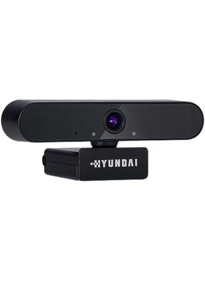 Generic Genuine Goods 1080 P Hyundai HYS001 Desktop Computer Live Camera With Microphone USB Drive-free HD-Color:Hyundai 001  - Image 4