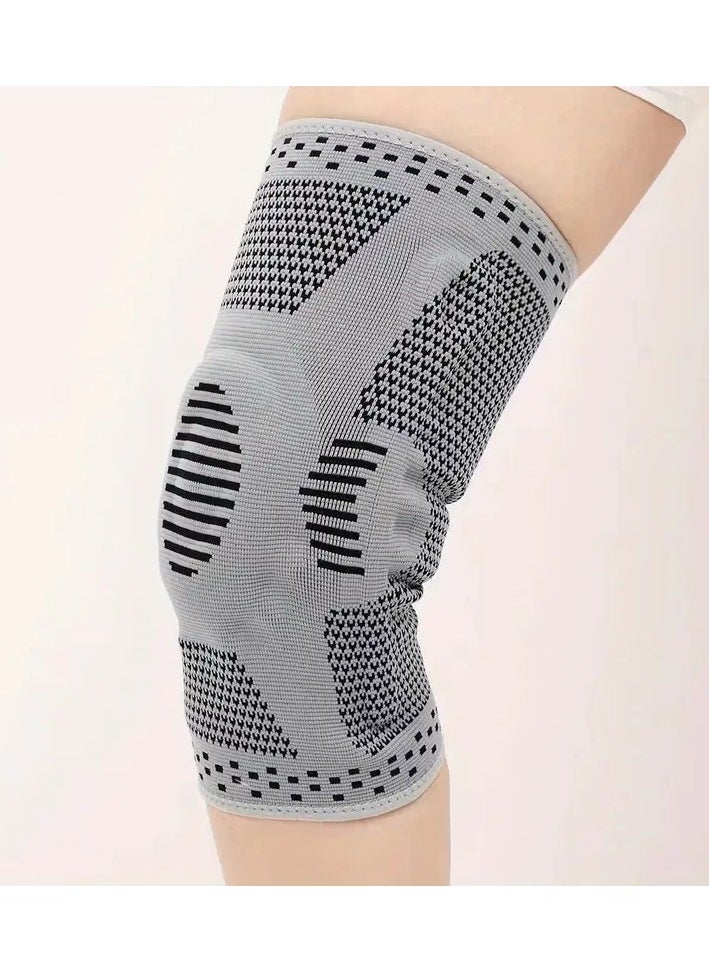 Gonice - 1pc Professional Knee Brace, Compression Knee Sleeve With Patella Gel Pad And Side Stabilizer, Knee Support Bandage Pain Relief Medical Knee Pad For Running, Exercise, Arthritis, Joint Recovery - Image 1