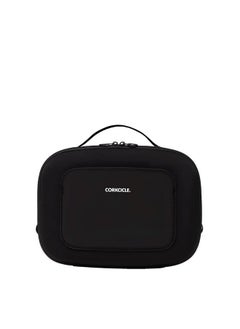 كوركسيكل حقيبة غداء معزولة من Corkcicle Lunchpod، مصنوعة من النيوبرين الأسود، 11 بوصة × 8.75 بوصة × 4 بوصة - صندوق غداء مقاوم للكسر يتسع لحاوية طعام سعة 16 أونصة - حقيبة تبريد مزودة بمقبض لسهولة الحمل، وجيب خارجي وداخلي  - Image 1