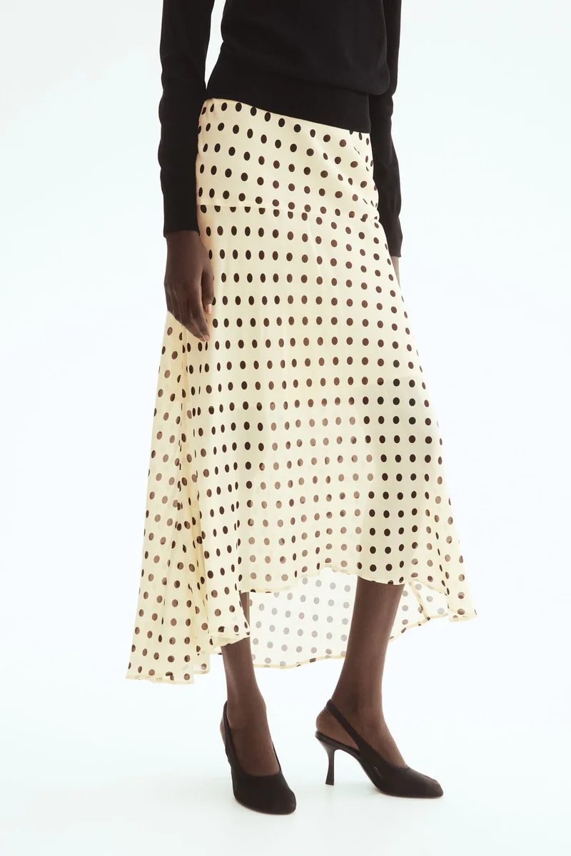 اتش اند ام تنورة من الفيسكوز