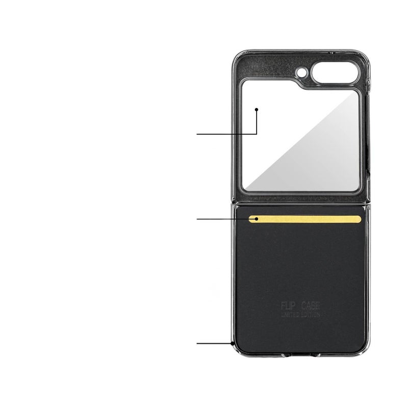 غطاء واقي | Plastic | حماية من السقوط | مطلي بالكهرباء | أخضر | مقاوم للصدمات لـ Samsung Galaxy Z Flip 4 - Image 3