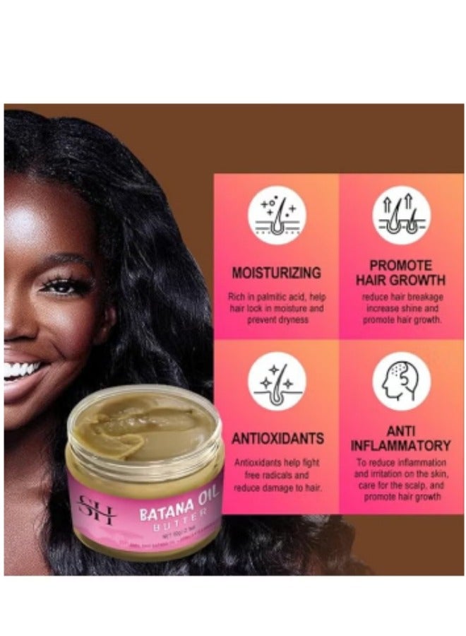 SHA Oil Pure,100% Batana Oil for Hair Growth Dr Sebi,Veganic Natural Hair Growth Oil Effective Against Regional Alopecia,Soothe Scalp,Repair Damaged Hair and Promote Hair Regrowth,60g,2.1Oz. - Image 3