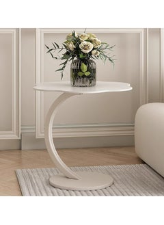 Y&D End Table Side Table With Cloud Shape C-Shaped Coffee Table With Metal Frame For Couch,Beside Small Table For Living Room Bedroom Indoor & Outdoor Nightstand  - Image 3