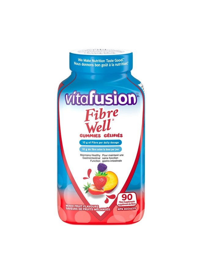 Vitafusion Fibre Well Fibre Supplement Gummies 90 Gummies - Image 1