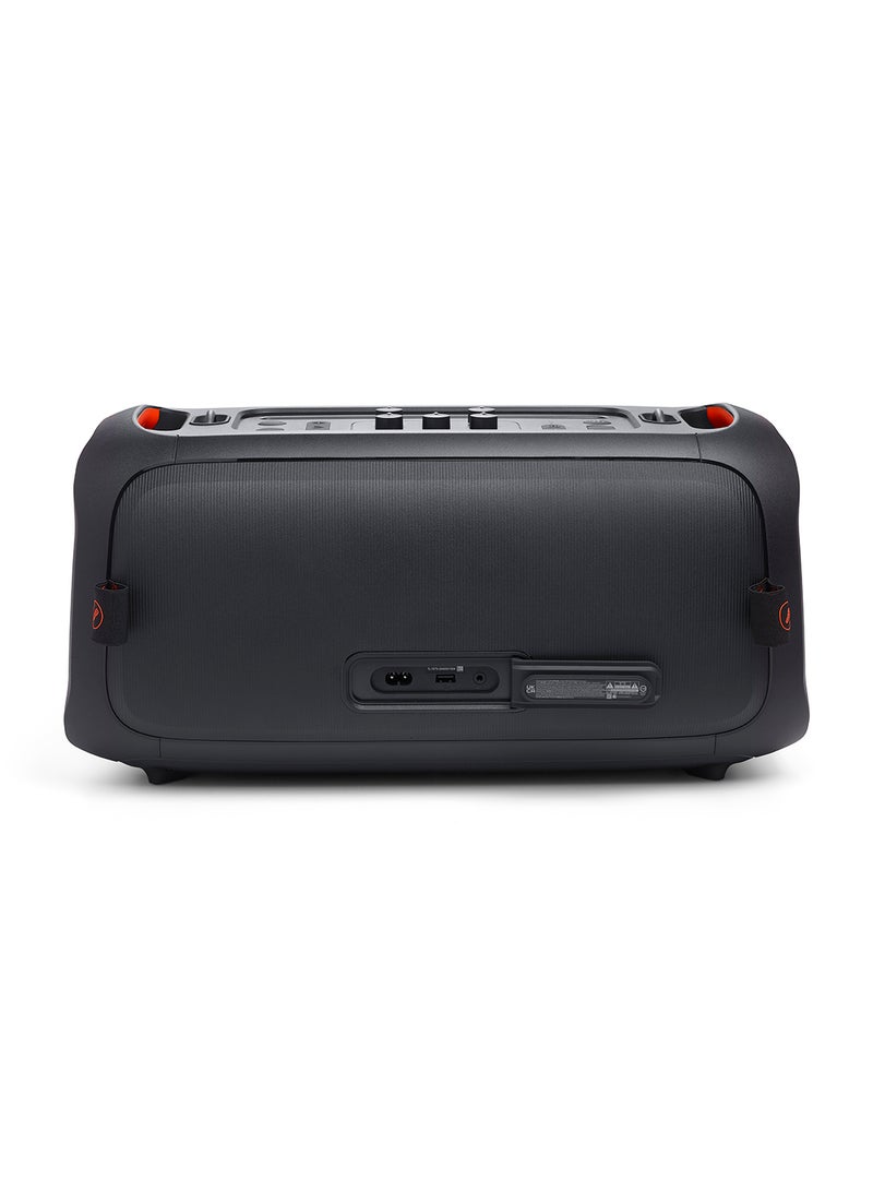 JBL Partybox On-The-Go Essential Portable Party Speaker With Built-In Lights And Wireless Mic Black - Image 3