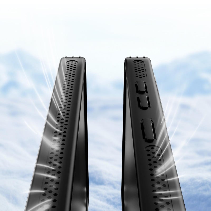 إيروريكس جراب هاتف ABEEL MagSafe غير اللامع والمُبدد للحرارة مع غشاء عدسة لهاتف Samsung Galaxy S25+ 5G (فضي) - Image 5