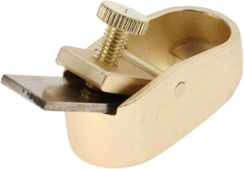 klarako Wood Planer Hand Tool, Thumb Plane, Wood Hand Plane Tool Mini Plane Wood Trimming Plane for Woodworking, Surface Smoothing Edge Trimming  Golden S - Image 1
