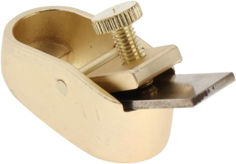 klarako Wood Planer Hand Tool, Thumb Plane, Wood Hand Plane Tool Mini Plane Wood Trimming Plane for Woodworking, Surface Smoothing Edge Trimming  Golden S - Image 5