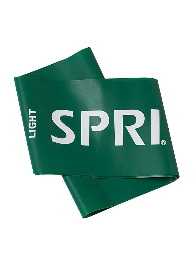 SPRI Flat Band  Medium Resistance  5 Ft  Natural Rubber  Versatile Fitness Band - Image 2