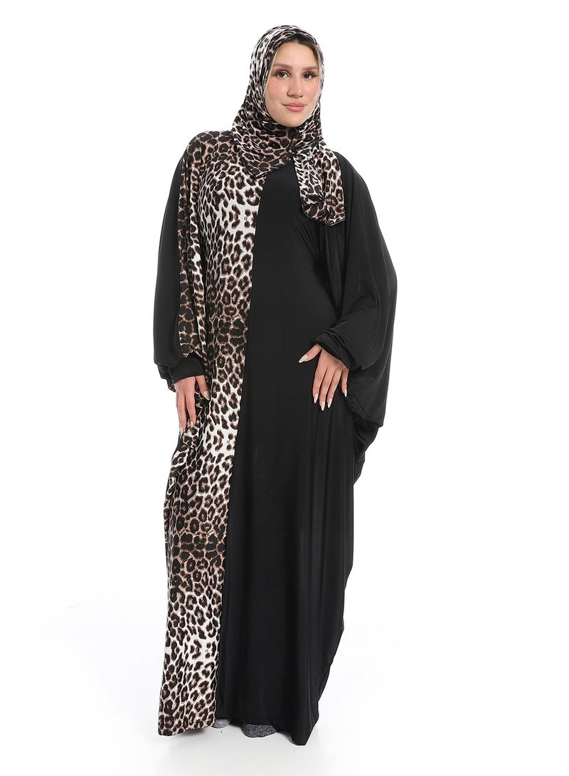 سيزار اسدال صلاة حريمي مزود بنقش تايجر  - Image 1