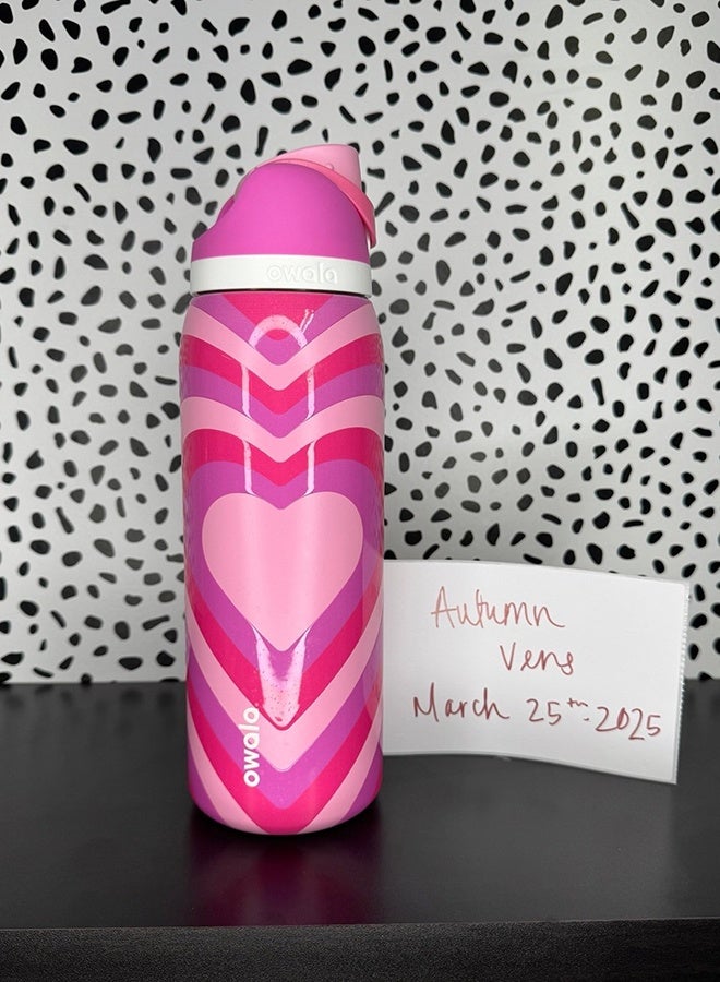 FreeSip Insulated Stainless Steel Water Bottle with Straw for Sports, Travel, and School BPA-Free Sports Water Bottle - Image 3