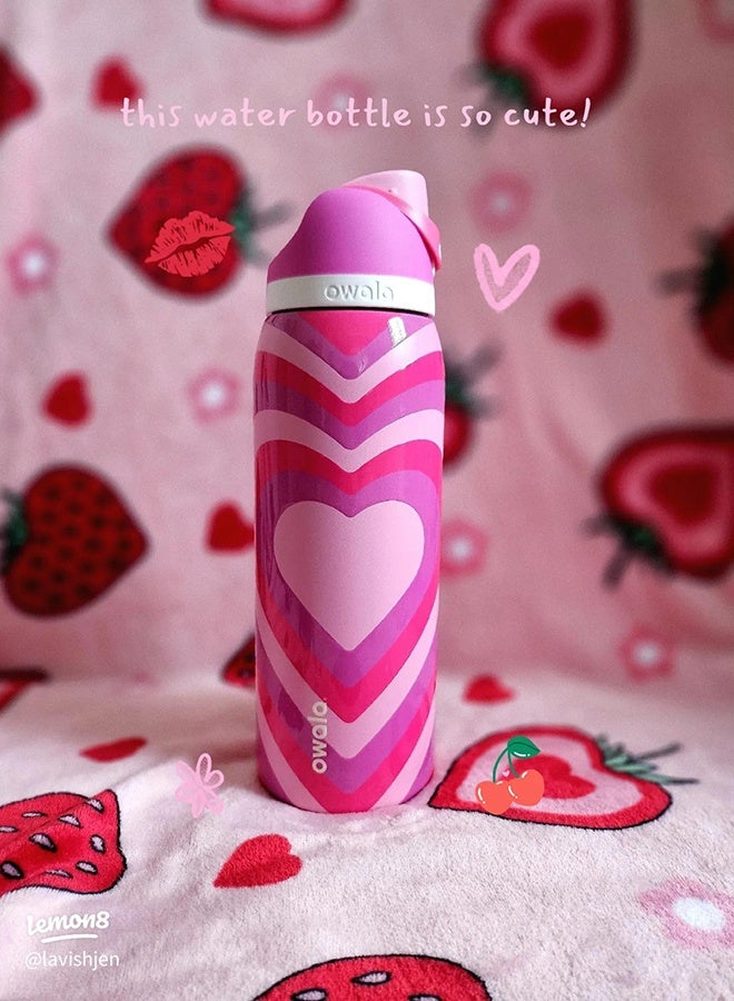 FreeSip Insulated Stainless Steel Water Bottle with Straw for Sports, Travel, and School BPA-Free Sports Water Bottle - Image 5