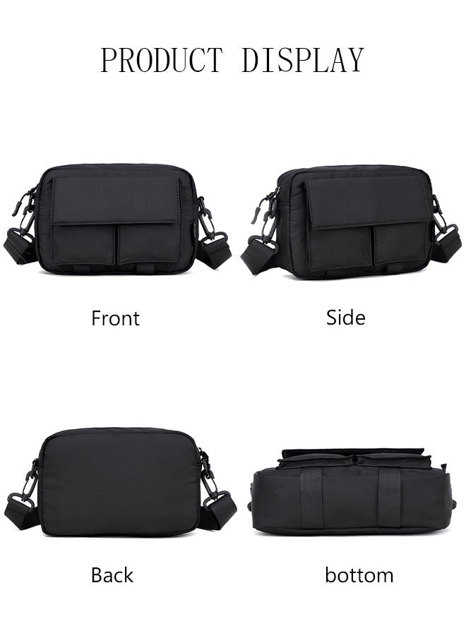 DUNISO Fashionable Sling Bag Crossbody Bag for Men and Women Waterproof Sling Backpack Hiking Daypack Multipurpose Anti-theft Cross Body Chest Bag for Out door Sports  - Image 5