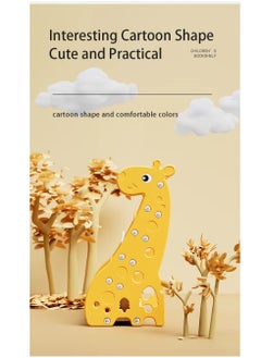 FULL JOY Giraffe Bookshelf 7 Double Layer With Storage Box,72*47*100 cm  - Image 5