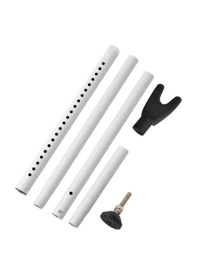 عام بوابة باب شقة دعم الباب قضيب زجاج الباب دعم الباب قضيب يتقلص قابل للتعديل الباب سدادة المضادة للتصادم تلسكوبي قضيب - Image 1