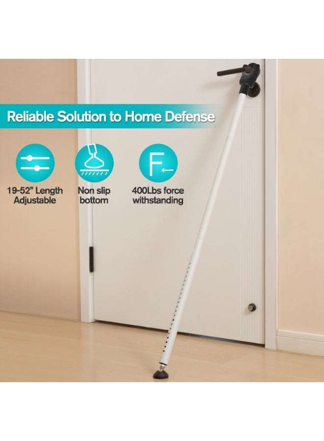 عام بوابة باب شقة دعم الباب قضيب زجاج الباب دعم الباب قضيب يتقلص قابل للتعديل الباب سدادة المضادة للتصادم تلسكوبي قضيب - Image 3