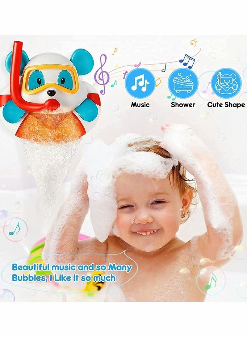 واي آند دي Kid Bath Toy, Automatic Bubble Blower Maker for Bathtub Toys - Image 4