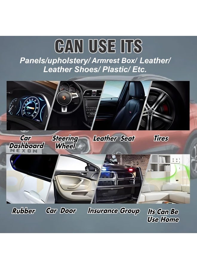 Safi Wax Dashboard Polish SFW-17 Jasmine 250ml – Interior Cleaner for Car Dashboard, Door Panels, Trim, Plastic and Rubber Surfaces – UV Protection, Dust Repellent, Shine Restorer, Easy Spray and Wipe, Quick Drying, Multi-Surface Use - Image 5