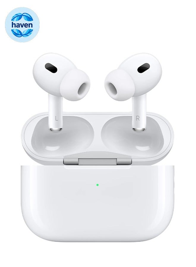 Pro 2 Wireless Earbuds, with Active Noise Cancellation, Bluetooth Headphones, Supports Wireless Charging, USB-C Charging Case