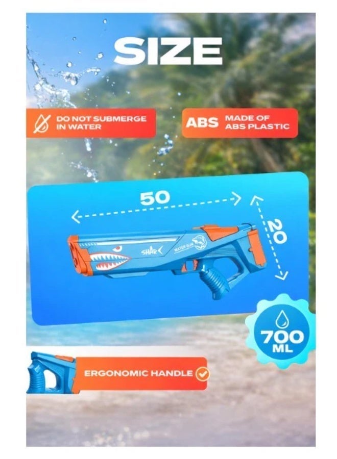 شارك Aspire Books Electric Water Gun 10M Range - 600ML Asst Colour - Image 4