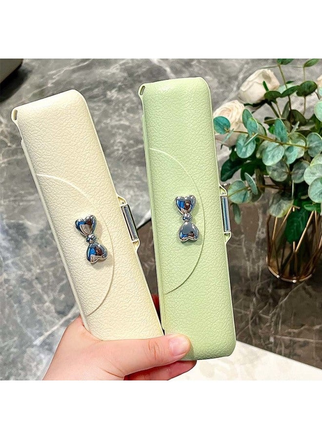 High-value Chopsticks Spoon Suit 304 Stainless Steel Portable Tableware Single Pack Special Box For One Student-Specifications:Default-Color:Green And Silver Three-piece Set + Green Box - Image 3