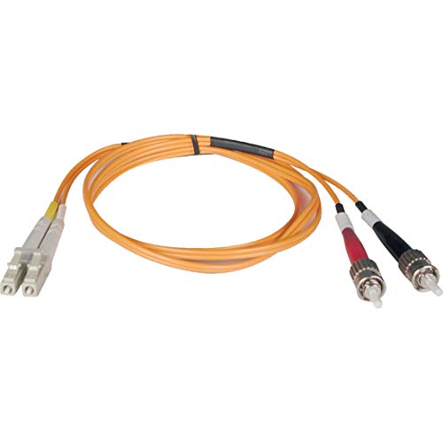 Tripp Lite Duplex Multimode 62.5/125 Fiber Patch Cable (LC/ST), 30M (100-ft.)(N318-30M), Orange - Image 3
