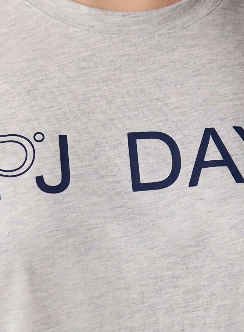 Penti Cotton Grey Pyjama Set - Image 3