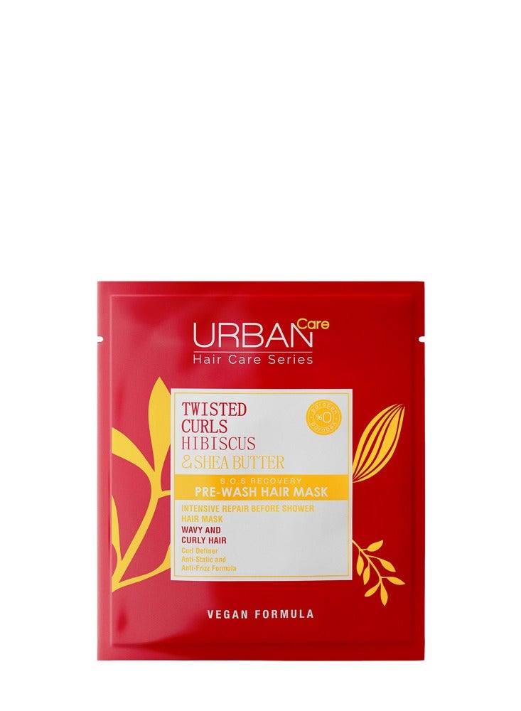 Urban Care Urban Care Twisted Curls Hibiscus & Shea Butter Pre Hair Mask  - Image 2