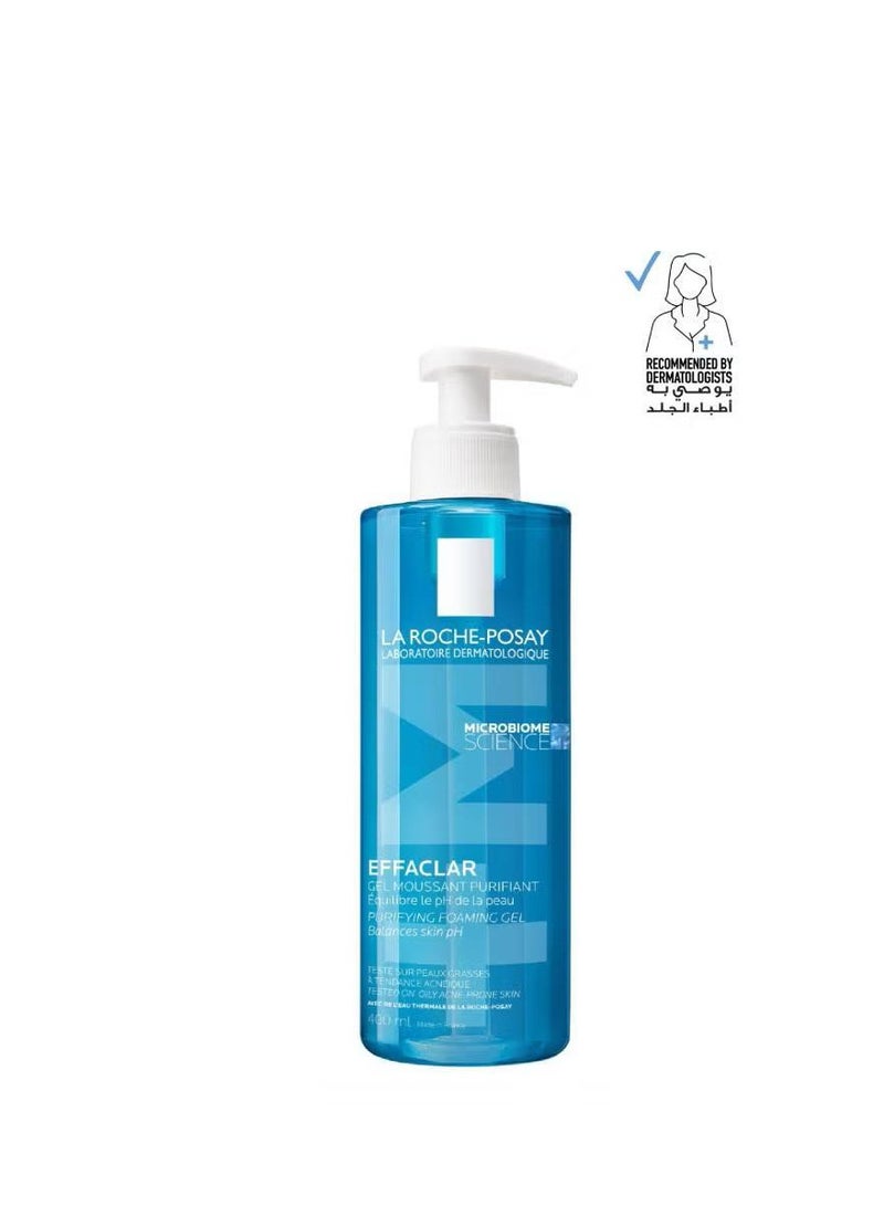 Effaclar Foaming Cleansing Gel For Oily And Acne Prone Skin 400ml