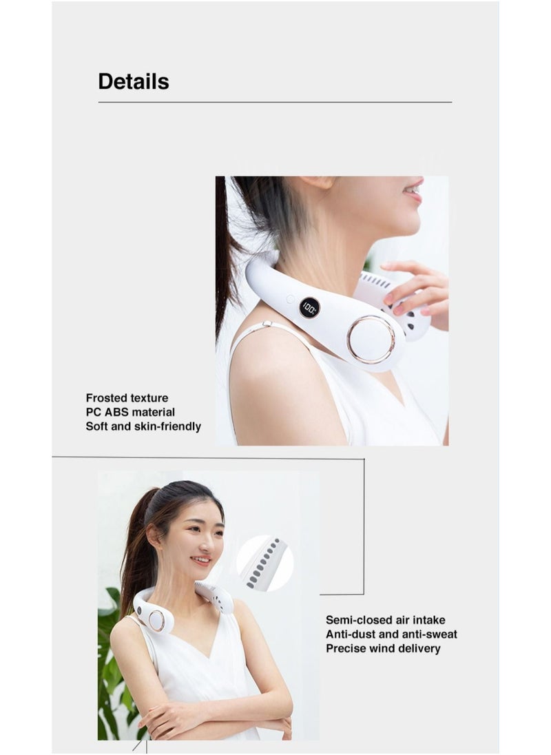 McDou - 2022 Newest Portable Neck Fan Cooling with 360° Airflow - Image 1