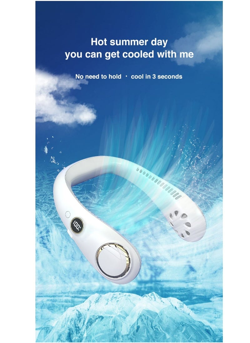 McDou - 2022 Newest Portable Neck Fan Cooling with 360° Airflow - Image 1