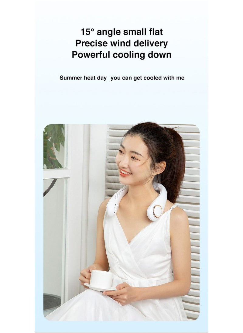 McDou - 2022 Newest Portable Neck Fan Cooling with 360° Airflow - Image 1