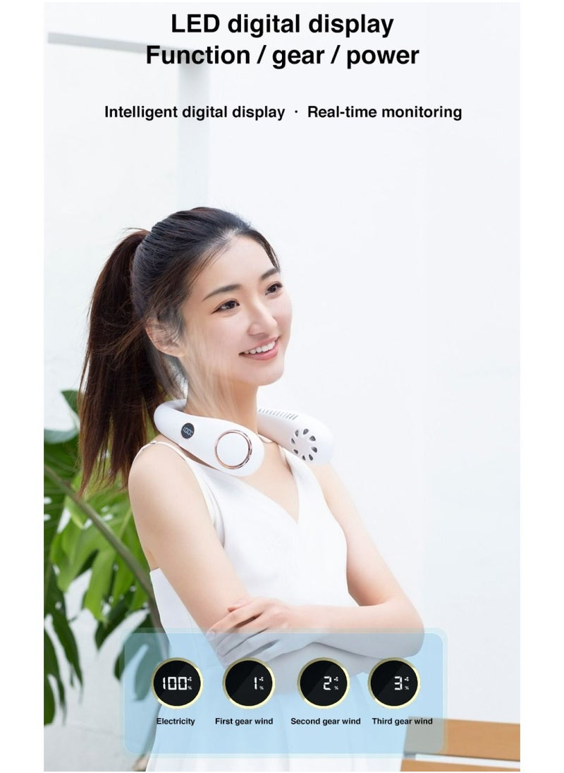 McDou - 2022 Newest Portable Neck Fan Cooling with 360° Airflow - Image 1