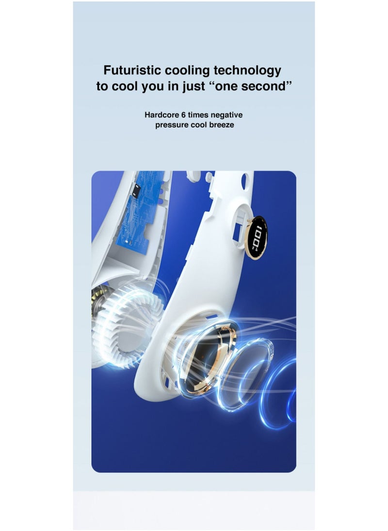 McDou - 2022 Newest Portable Neck Fan Cooling with 360° Airflow - Image 1