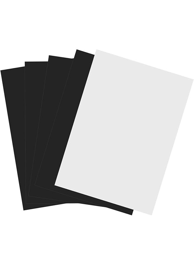 إيروريكس 5 قطع من الورق المغناطيسي المرن بحجم A4، أوراق مغناطيسية قابلة للطباعة، أوراق طباعة نافثة للحبر، ورق صور قابل للطباعة - Image 1