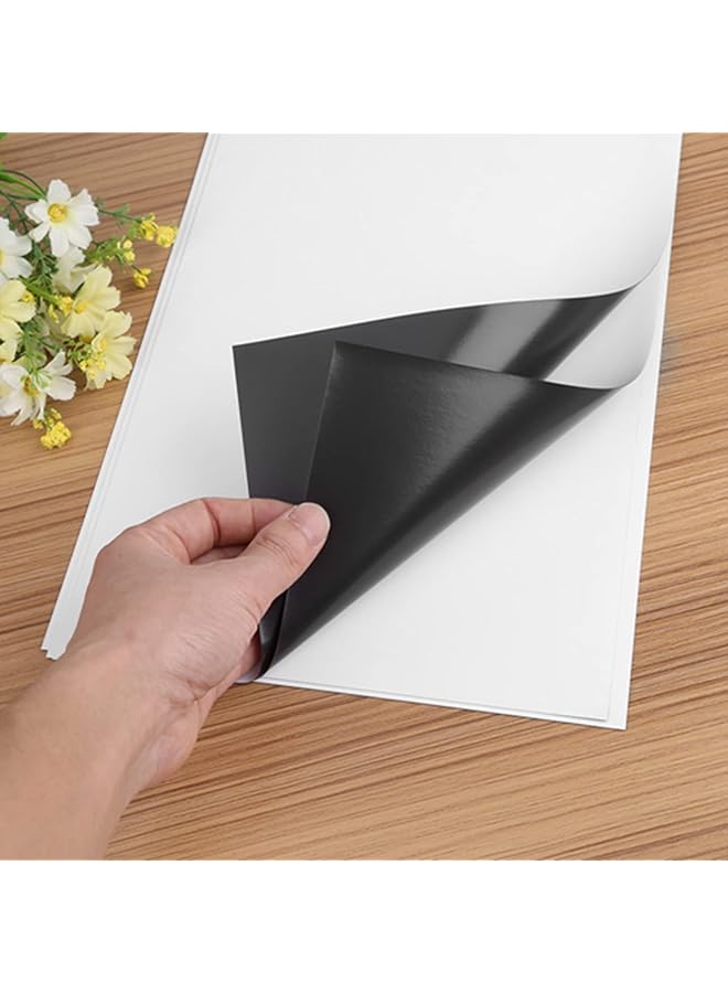 إيروريكس 5 قطع من الورق المغناطيسي المرن بحجم A4، أوراق مغناطيسية قابلة للطباعة، أوراق طباعة نافثة للحبر، ورق صور قابل للطباعة - Image 3
